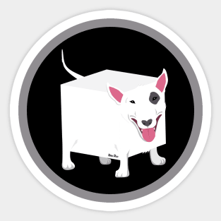 QubeDogs - English Bull Terrier Sticker